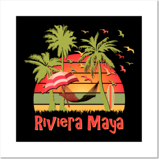 Riviera Maya Posters and Art